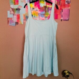 Beyond Yoga Light Blue Charmed Dress xlarge